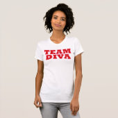 Team Diva T-shirt (Voorkant volledig)