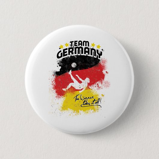 team duitsland ronde button 5,7 cm (Voorkant)
