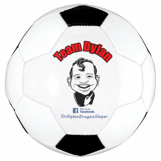 Team Dylan Soccer Ball (Devant)