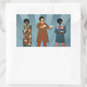 Team Dynamite Rechthoekige Sticker (Tas)