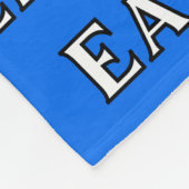Team Eagles Blue Fleece Deken (Hoek)