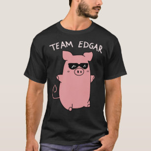 Team edgar Pink-varkenspaluten Essential T-Shirt