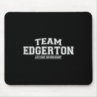 Team Edgerton _ Trots Familie Achternaam Muismat