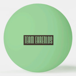 Team Ehrenlos Glow in the Dark Tischtennisball Pingpongballen