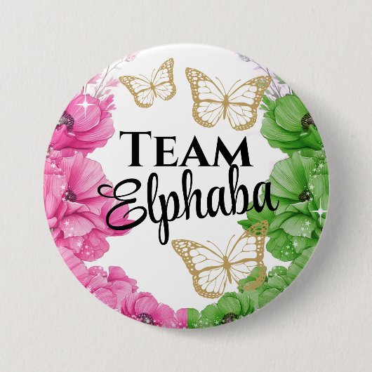 Team Elphaba Button (Voorkant)
