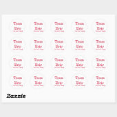 Team Eric Ronde Sticker (Vel)