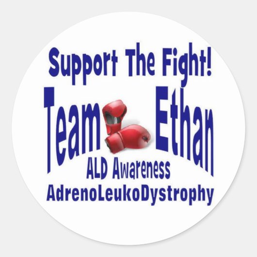 Team Ethan stickers (Voorkant)