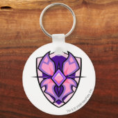 Team Faerieland Logo Sleutelhanger (Voorkant)