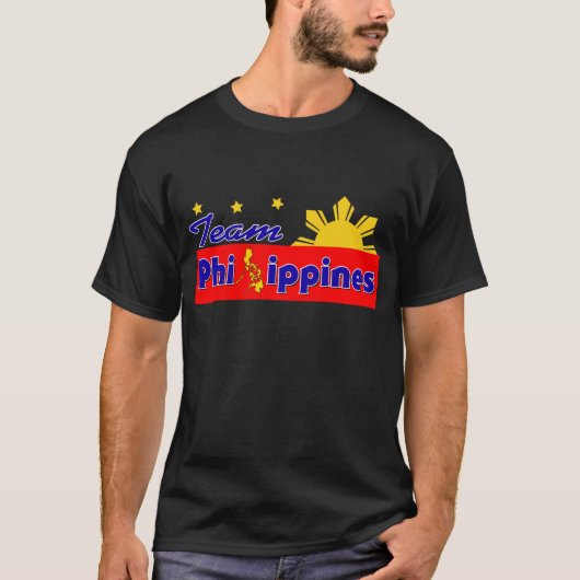 Team Filipijnen T-shirt (Voorkant)
