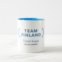 Team Finland + naam