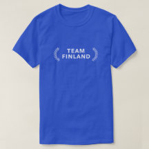 Team Finland rev T-Shirt Voorzijde