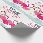 Team Flamingo Cadeaupapier (Hoek)