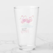 Team Flamingo Glas (Achterkant)