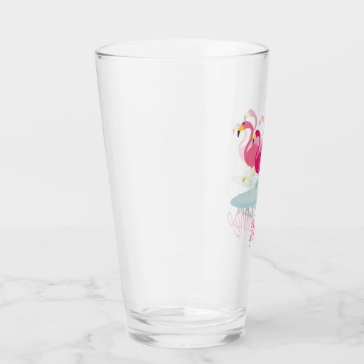 Team Flamingo Glas (Rechts)
