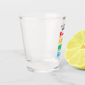 Team FLORES - Feiten, Logica, Realiteit, Wetenscha Shot Glas (Links)