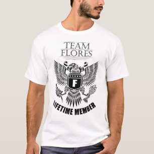 Team Flores Levenslang lid T-shirt