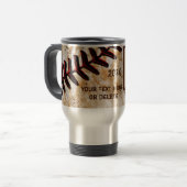  TEAM FOTO, TEKST Baseball Coffee Mugs Reisbeker (Voorkant links)