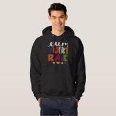 Team Fourth Grade Teacher Students Back To School  Hoodie (Voorkant volledig)