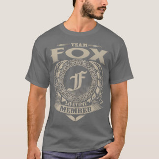 Team FOX Lifetime Member Vintage FOX Family Premiu T-shirt
