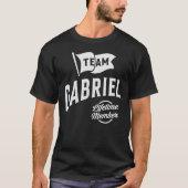 Team Gabriel Lifetime-ledennaam Gabriel T-shirt (Voorkant)