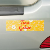 Team Galvez Bumpersticker (Op auto)