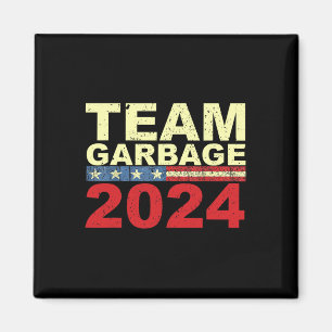 Team Garbage voor Trump 2024 Verkiezingen 2024 Ste Magneet