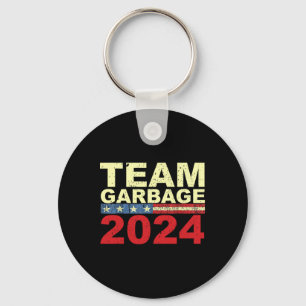 Team Garbyge Voor Trump Verkiezingen Stem Op Trump Sleutelhanger