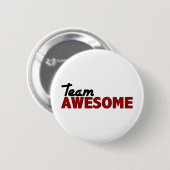 Team Geweldige Ronde Button 5,7 Cm (Voorkant /achterkant)