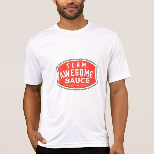 Team Geweldige saus T-shirt (Voorkant)