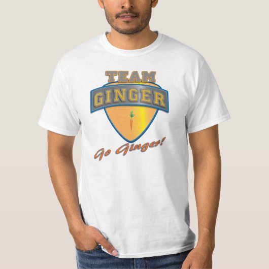 Team Ginger T-shirt (Voorkant)