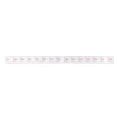 Team Girl Gender onthulling Ribbon Lint (Voorkant)