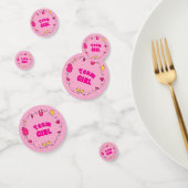 Team Girl Gender Reveal Table Confetti (Groep)