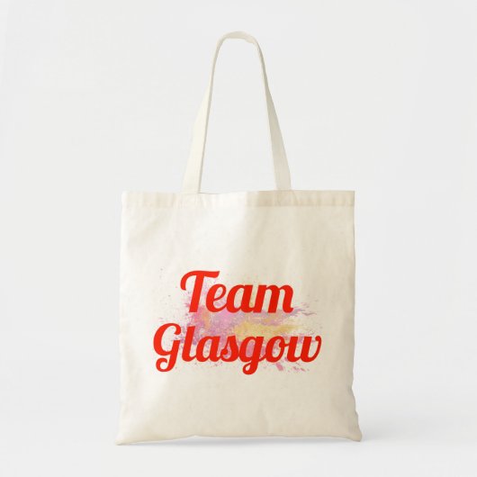 Team Glasgow Tote Bag (Voorkant)
