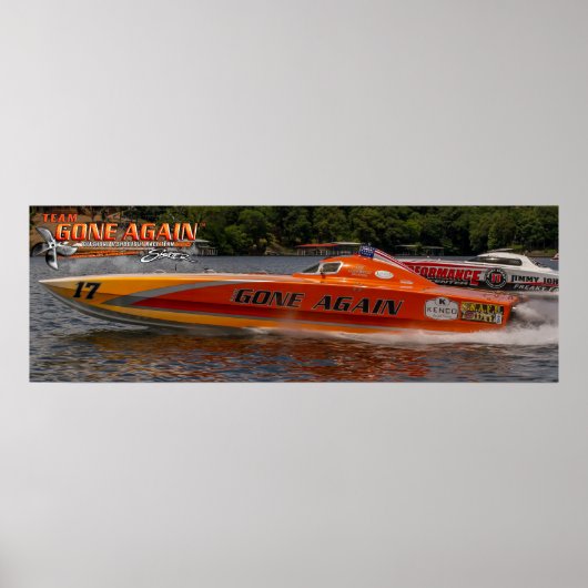 Team GONE OPNIEUW 388 Skater Poster (Voorkant)