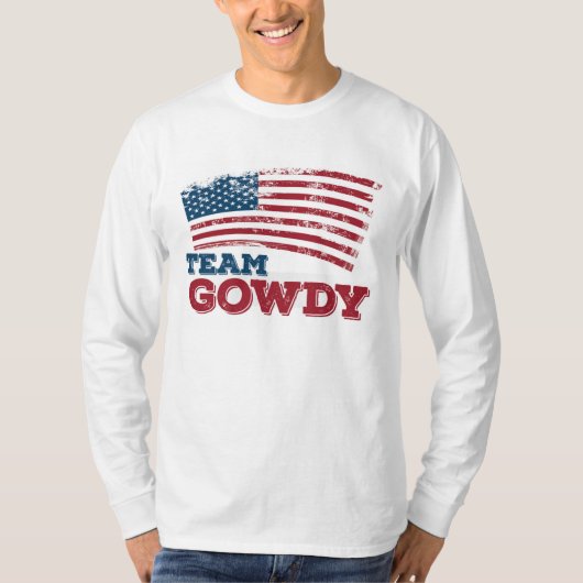 Team Gowdy T-shirt (Voorkant)