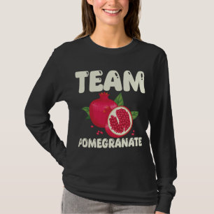 Team Granaatappel Outfit Liefde Tropisch eten T-shirt