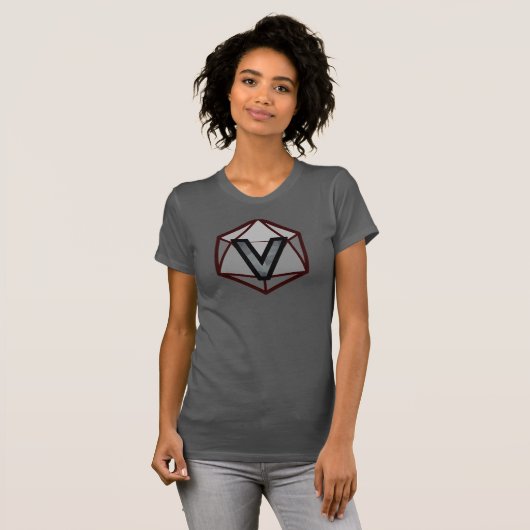 Team Gray T-shirt (Voorkant volledig)