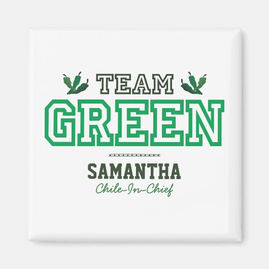 TEAM GREEN Member Magneet (Voorkant)