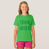 Team Green T-shirt (Voorkant volledig)