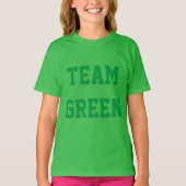 Team Green T-shirt (Voorkant)
