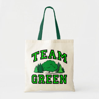 Team Green Tote Bag