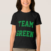 Team Green Tri-Blend Shirt (Voorkant)