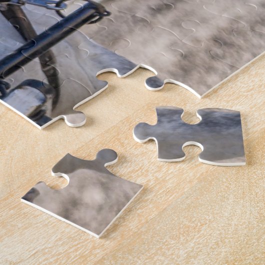 Team Grey Perchon Draft Horses Legpuzzel (Zijkant)