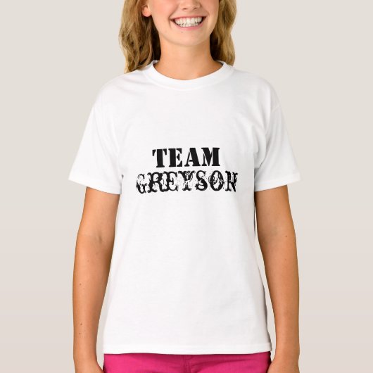 Team Greyson T-shirt (Voorkant)