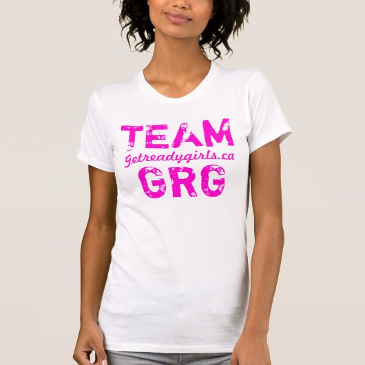 Team GRG-racerbacktanktop T-shirt (Voorkant)