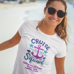 Team Groep Vrienden Aangepaste Verjaardag Evenemen T-shirt