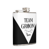 Team Groom - Aangepaste Groomsmanfles Heupfles (Rechts)