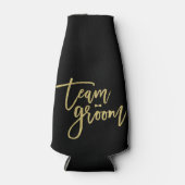 Team Groom Bow Cravate Bachelor Mariage Glacière (Devant)