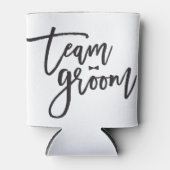 Team Groom Bow Stropdas Bachelor Party Wedding Coo Blikjeskoeler (Voorkant)
