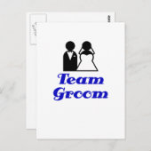 Team Groom Briefkaart (Voorkant / Achterkant)